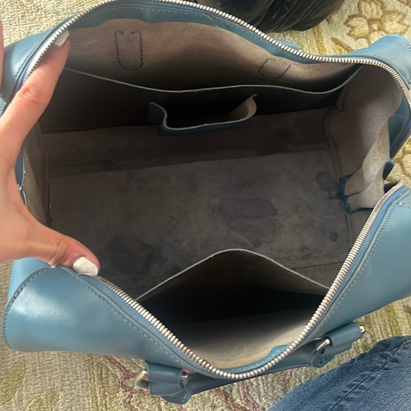 Ralph Lauren Collection Napa Leather Satchel Bag - Picture 9 of 16